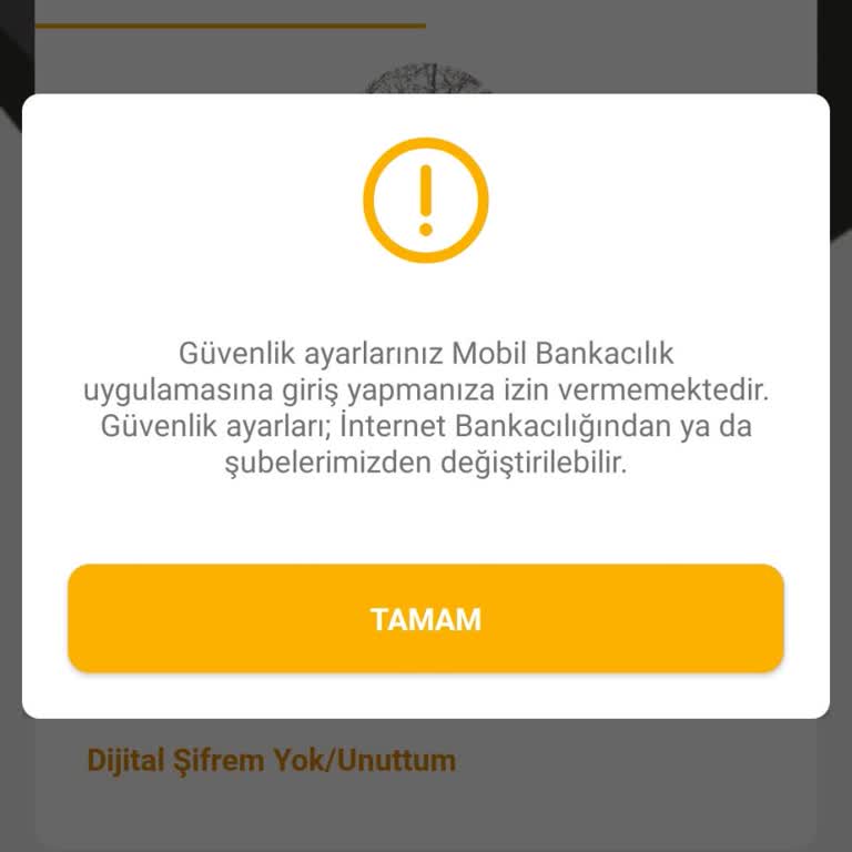 VakıfBank Mobil Uygulama Erişim Sorunu