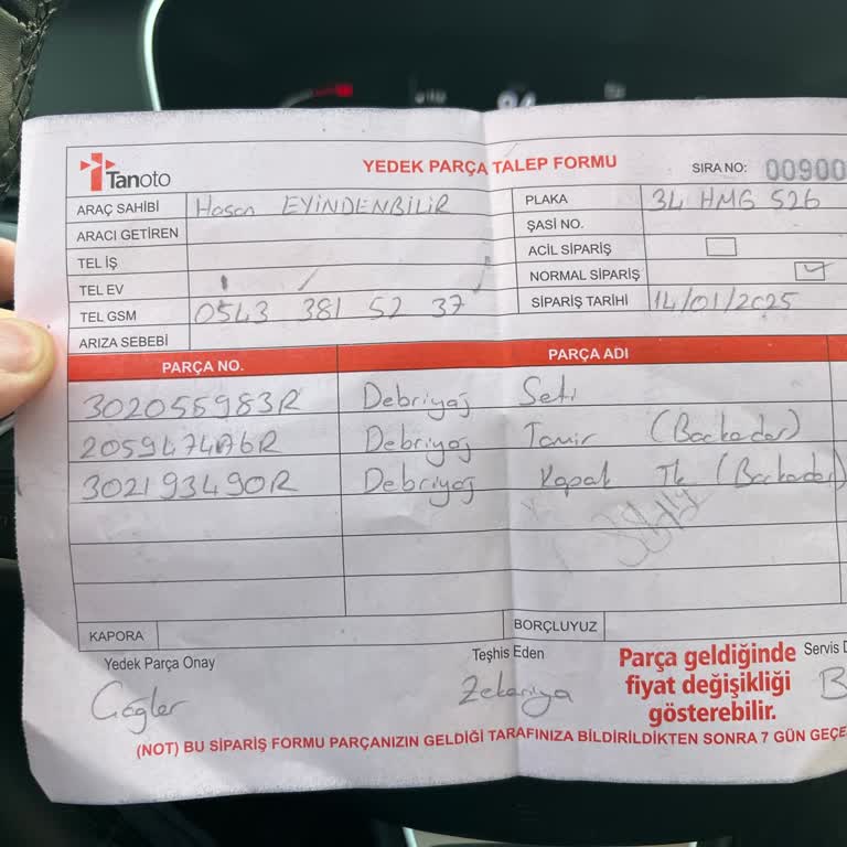 Renault Megane'da Kronik Vites Geçiş Sesi Sorunu