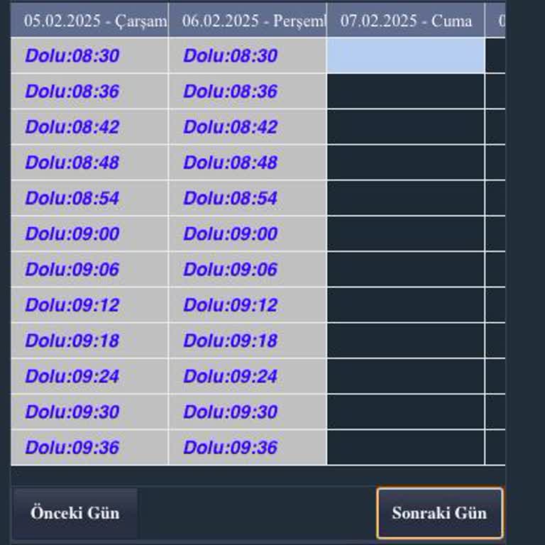 Randevu Sistemi Çöktü, Kontrollerimiz Aksıyor