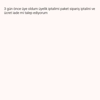 Ürün Teslimatı Ve İade Sorunu