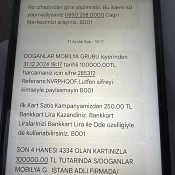 Ziraat Bankası Kelebek Mobilya Kampanyasında Puan Yükleme Sorunu