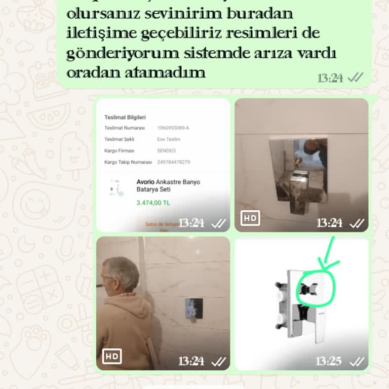 Koçtaş'tan Alınan Ürün Eksik Parça Sorunu