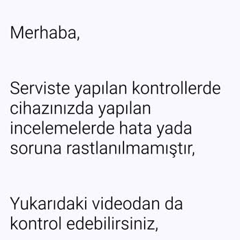 Yanıltıcı Servis Raporlarıyla Mağduriyet