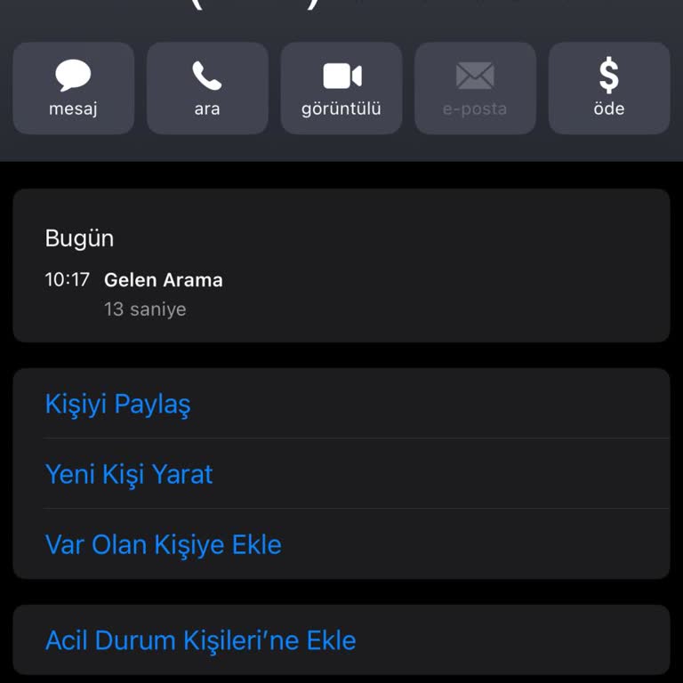 İzinsiz Aramalarla Rahatsız Edilme