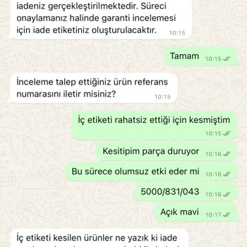 Stradivarius'tan Aldığım Kazağın Hızla Sökülmesi Ve Garanti Sorunu