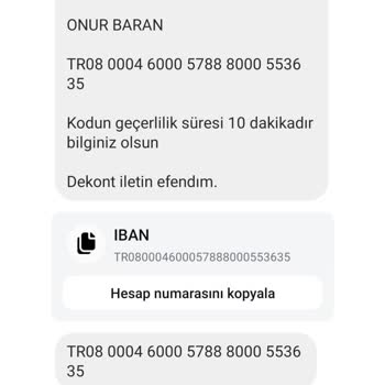 Moda Menekşe'de Sipariş Ve İletişim Sorunları