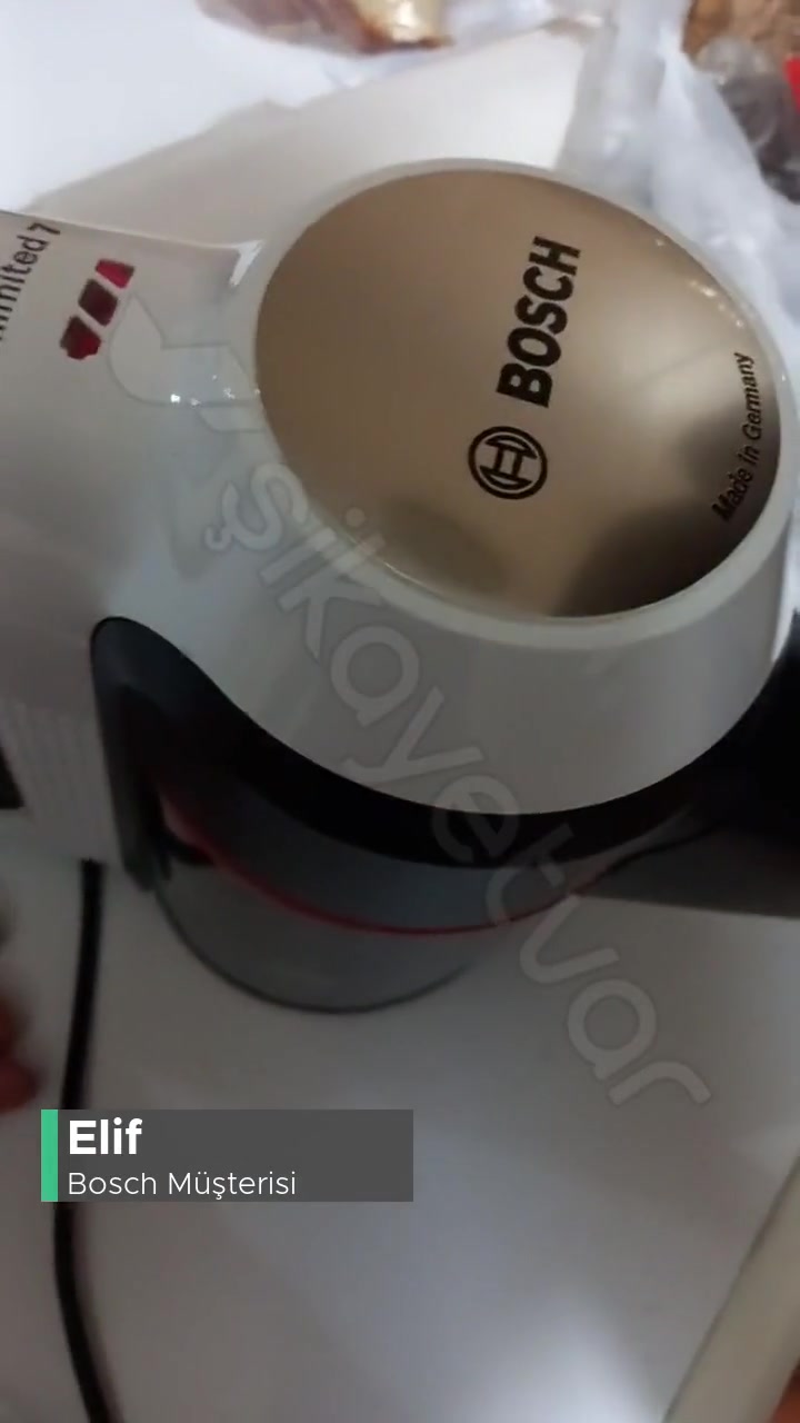 Bosch Süpürge Şarj Olmadan Kapanıyor! videonun kapak resmi