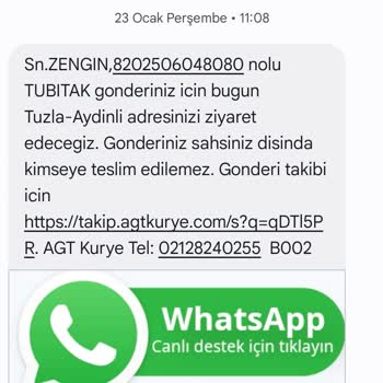 AGT Kurye'nin Teslimat Sorunu Ve İletişimsizlik