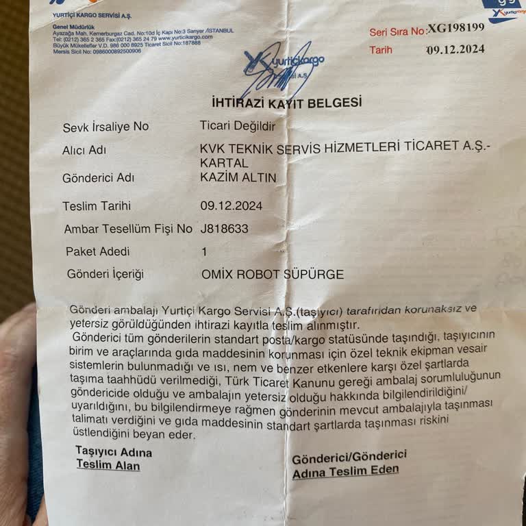 Omix Robot Süpürge Servis Sorunu: Bilgi Alamama Ve Gecikme