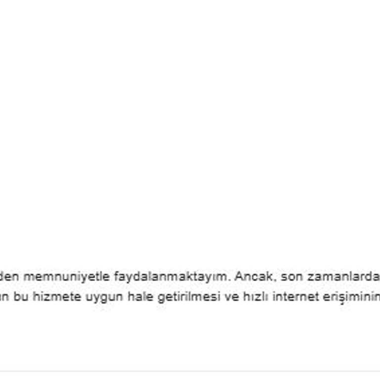 Yüksek Hızlı İnternet Talebine Yanıt Bekleyen Müşteri