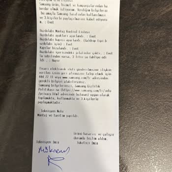 Samsung Buzdolabı Sorunu Ve Uzayan Teslimat Süreci