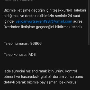 Vivense Sandalye Sorunları Ve İade Zorluğu