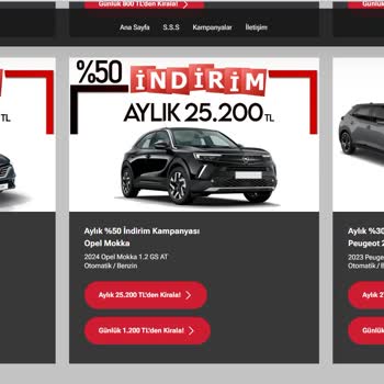 Kiralık Araç Kabusu