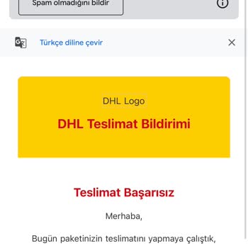 Yanlış Sipariş Bildirimi Ve Hatalı Takip Numarası Sorunu