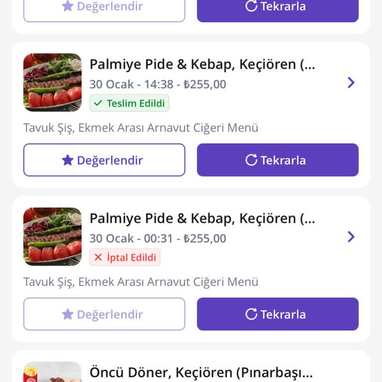 Yanlış Konum Yüzünden İptal Edilen Sipariş Ve Kaybolan Para