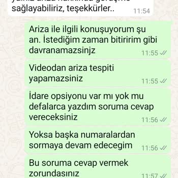 Ciddiyetsiz Firma Ve Sorunlu Ürün Deneyimi