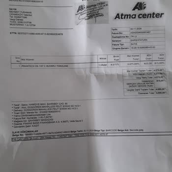 Ciddiyetsiz Firma Ve Sorunlu Ürün Deneyimi