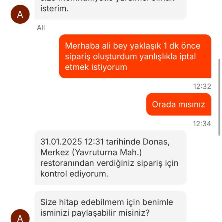 Yanlış Ürün Siparişi Ve İptal Sürecinde Yaşanan Zorluklar