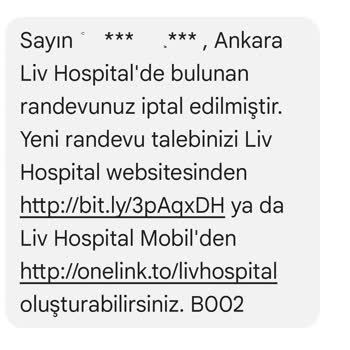 Randevunun Sebepsiz İptali Ve İletişim Sorunu