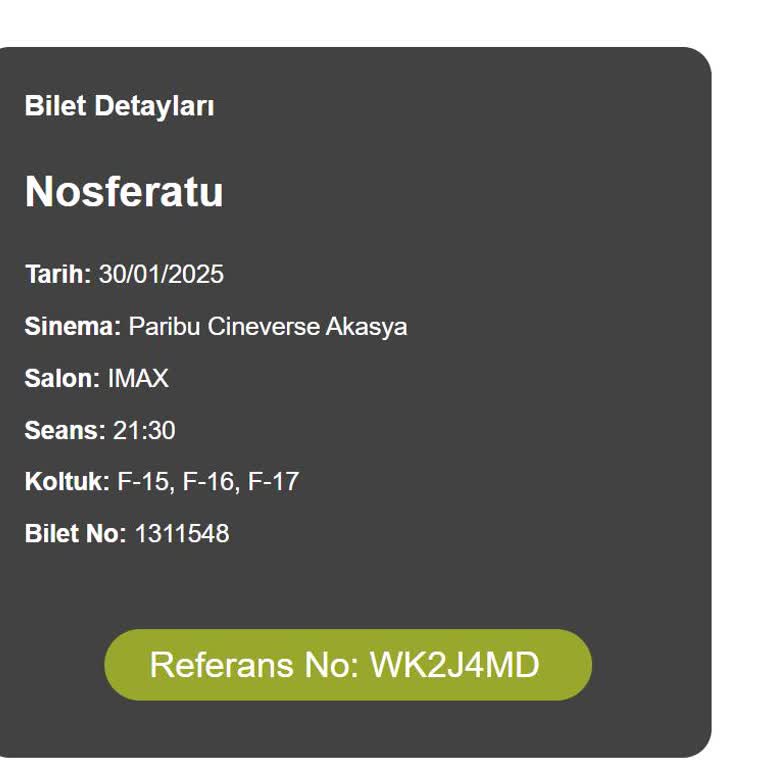 IMAX Film Keyfini Bozan Ani Işık Açılması