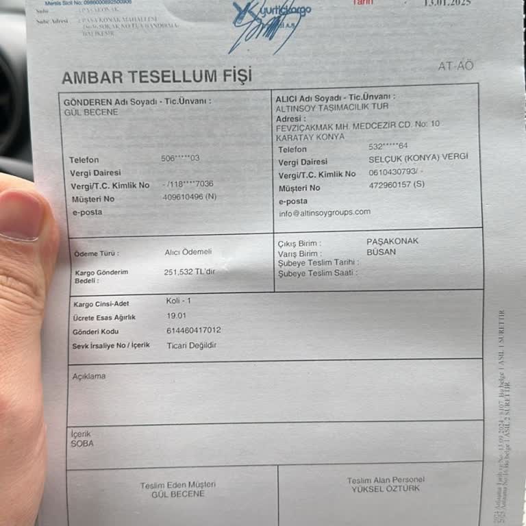 Kırık Soba Ve İade Sürecinde İletişim Sorunları