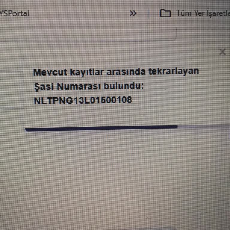 Tekrarlayan Şasi Hatası Ve Destek Eksikliği