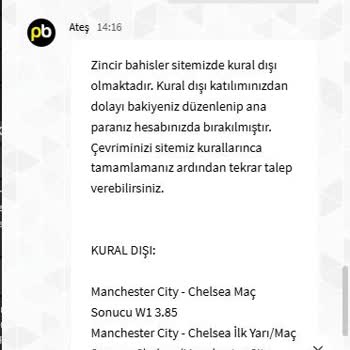 Sıralı Bahis Kuralı Yüzünden Mağduriyet