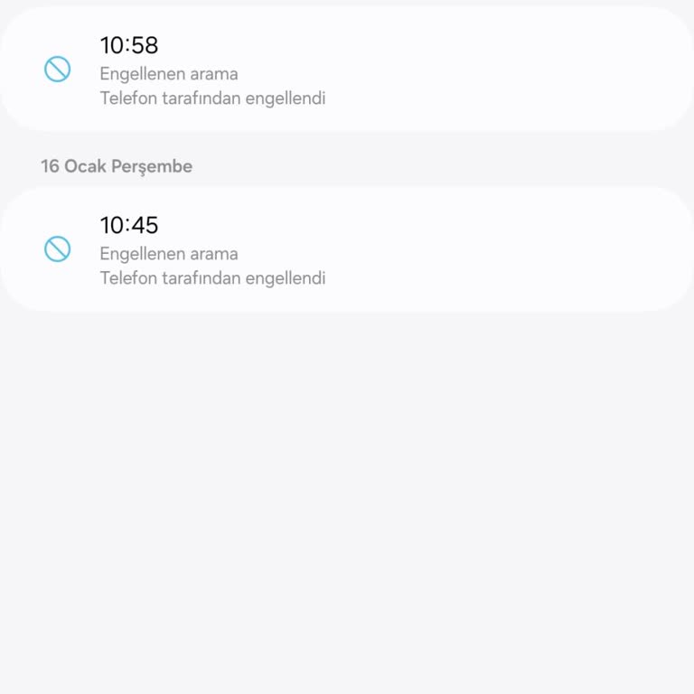 Şüpheli Telefon Araması: Mesuliyet Kabul Etmiyorum
