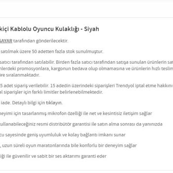 Yanıltıcı Ürün Bilgisi Ve İade Sorunu