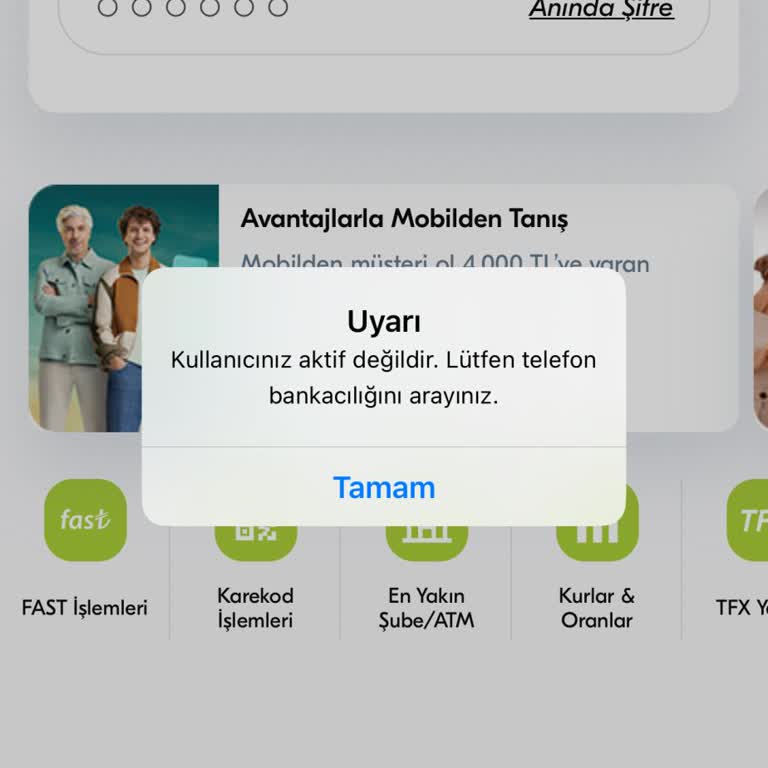 İnternet Bankacılığı Blokesi Ve Müşteri Hizmetleri Sorunu