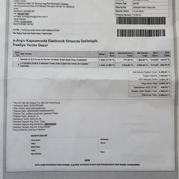 Kalitesiz Ayakkabı Ve Yanıltıcı Müşteri Hizmeti