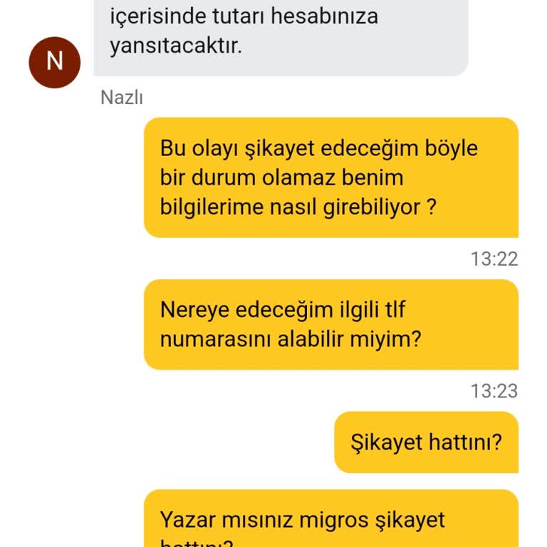 Migros Hemen'de İndirim Hatası Ve İade Sorunu