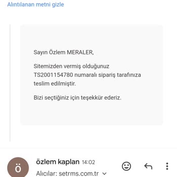 Teslim Edilmeyen Elbise Ve Yanıltıcı Sipariş Durumu