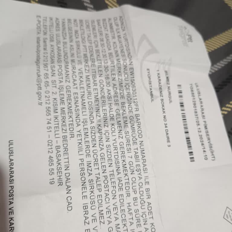 Yanlış İade İşlemi Ve Kargo Sorunu