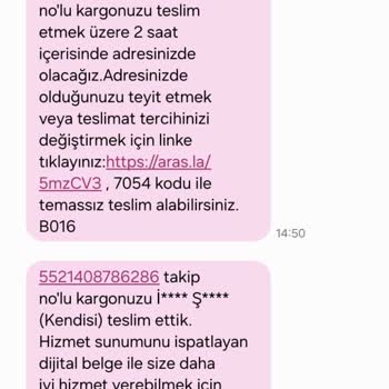 Kargo Teslimatında Sürekli Sorun Ve Yanıltıcı Bilgilendirme