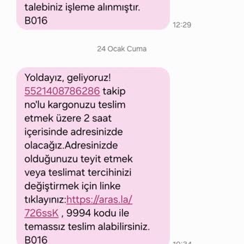 Kargo Teslimatında Sürekli Sorun Ve Yanıltıcı Bilgilendirme