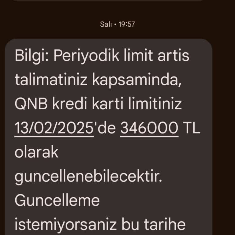 Var Olmayan Kredi Kartı Mesajlarıyla Başım Dertte