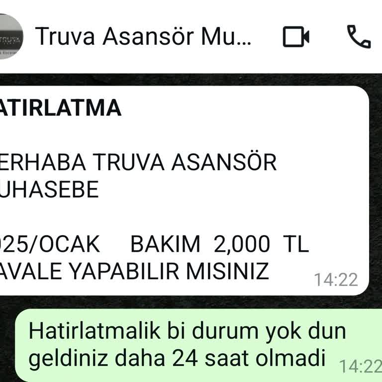 Truva Asansör İle Sürekli Ödeme Stresi