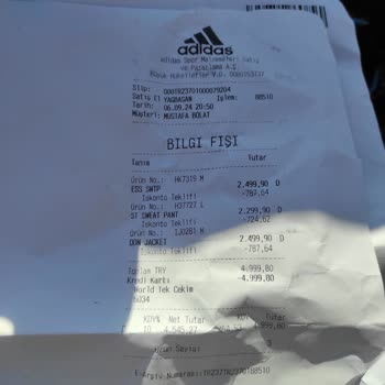 Adidas Eşofman Kalitesi Hayal Kırıklığı Yarattı