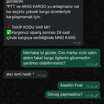 Müşteri Hizmetleri Ve Teslimatta Büyük Hayal Kırıklığı