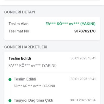 Teslim Edilmeyen Sipariş Ve Yanıltıcı Kayıt