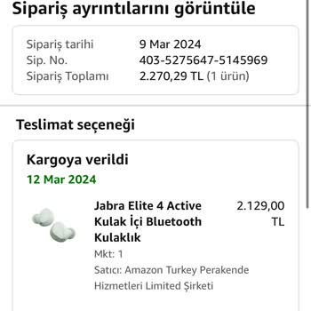 Amazon'dan Alınan Jabra Kulaklıkta Performans Düşüşü Ve Yetersiz Destek