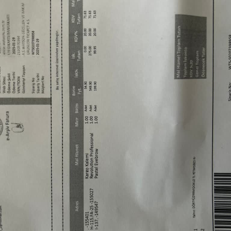 Eksik Ürün Ve İletişim Sorunu Yaşadım