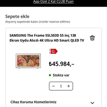 Media Markt'tan Alınan TV'nin Çerçeve Sorunu!