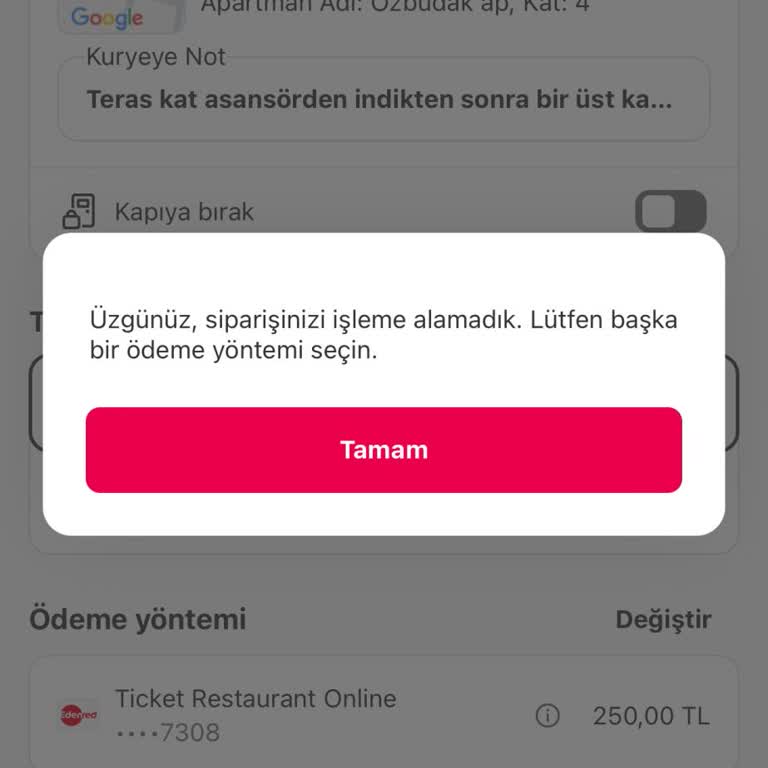 Ticket İle Sipariş Verilemiyor: Neden Bu Seçenek Var?