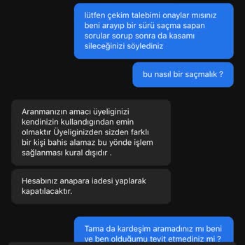 Bahis Sitesinde Hesap Kapatma Ve Para Kaybı