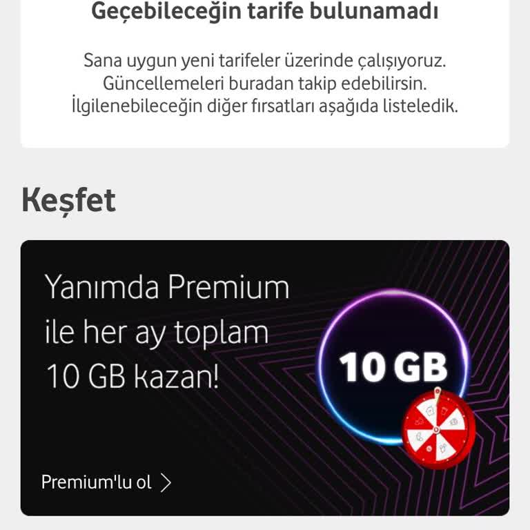 Vodafone Fatura Artışı Ve Tarife Sorunları