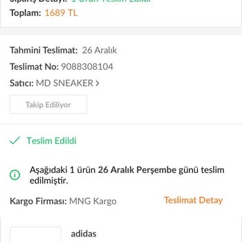 Trendyol'dan Aldığım Sahte Adidas Ürünleri Ve İade Sorunu
