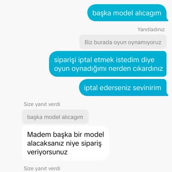 Sipariş İptali Ve Para İadesi Sorunu