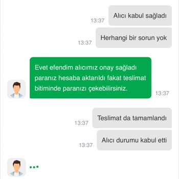 Satış Sonrası Para Çekim Sorunu